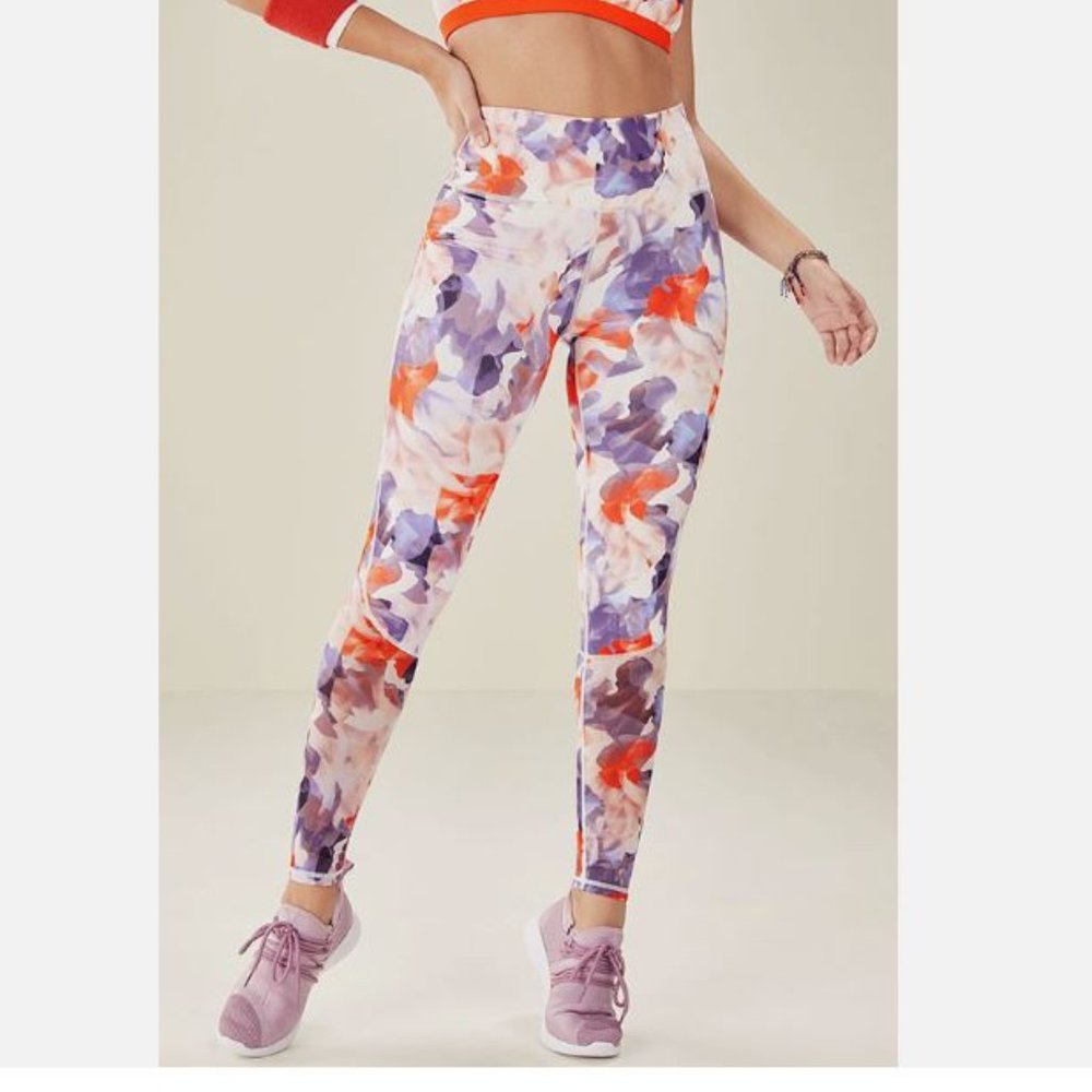 Fabletics Define Powerhold Legging High Waist Daydream Floral Print Size Large